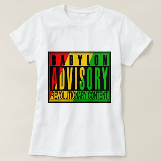 T-shirt Reggae RASTA (Design devant)