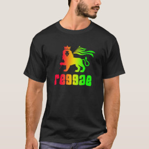 T-shirt Reggae Rasta Lion