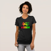 T-Shirt Reggae Rasta Lion (Devant entier)