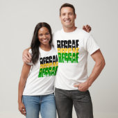 T-SHIRT REGGAE, REGGAE, REGGAE (Unisexe)