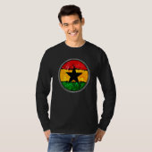 T-shirt reggae roots rastafari irie rasta irie jah (Devant entier)
