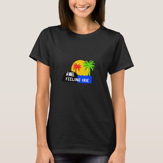 T-shirt Reggae Style Sentiment Irie (Devant)
