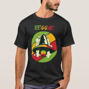 T-shirt Reggae UFO Jamaïque Souvenir Rasta Musique Rastafa