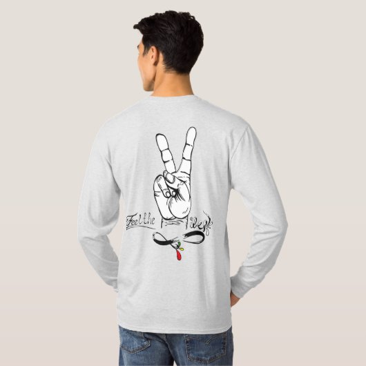 T-shirt Reggae Vibes Longsleeve (Dos entier)
