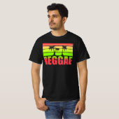 T-shirt Reggae Wah Gwan Ouais Mon Jamaïque Rastafari Rasta (Devant entier)