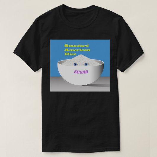 T-shirt Régime américain standard (Design devant)