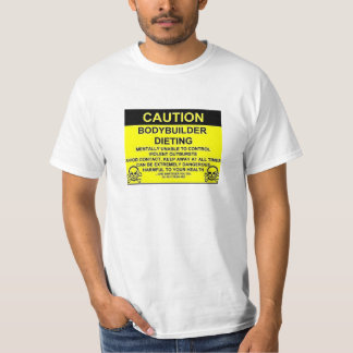 T-shirt régime de culturiste