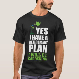 T-shirt Régime De Retraite Je Garderai Devis Humour