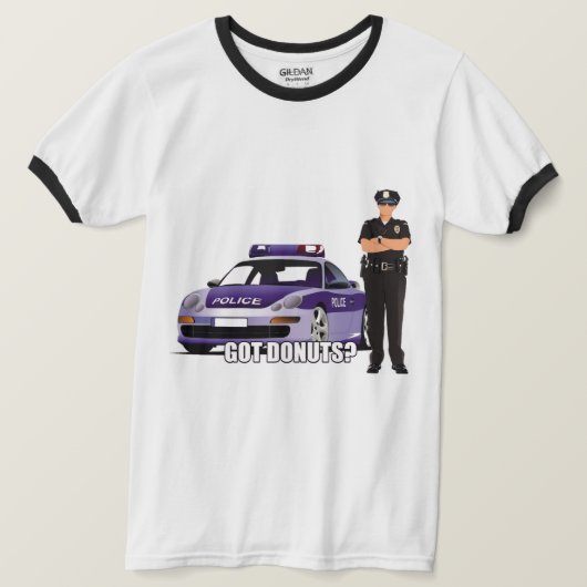 T-shirt Régime du flic (Design devant)