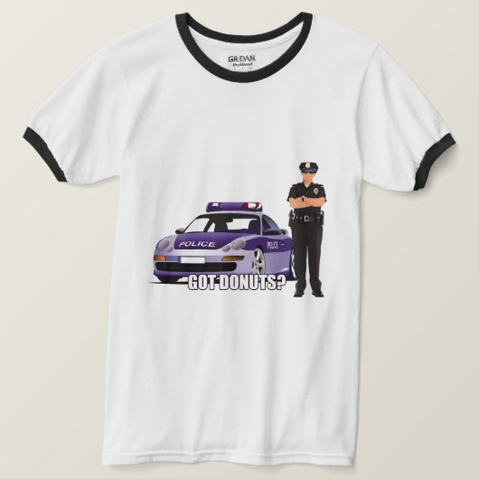 T-shirt Régime du flic (Design devant)