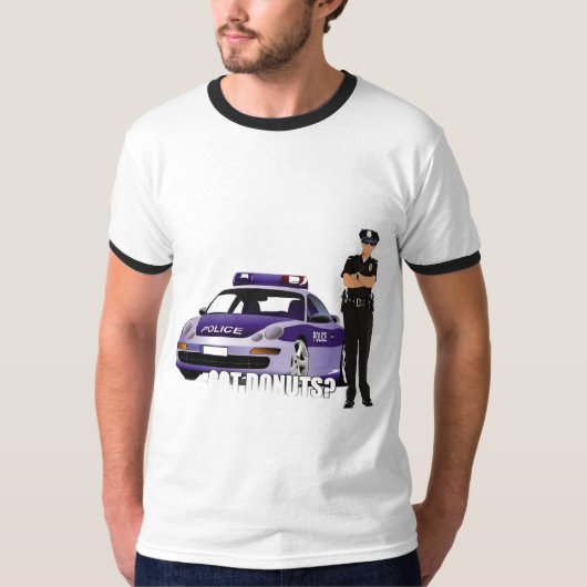 T-shirt Régime du flic (Devant)