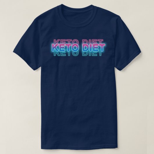 T-shirt Régime Keto (Design devant)