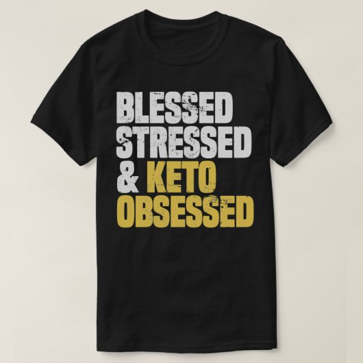 T-shirt Régime Obtenu Funny Keto Shirt Ketosis Ketone Ditr (Design devant)