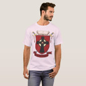 T-SHIRT RÉGIMENT À ROBE NOIRE (Devant entier)