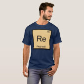 T-shirt Reginald Nom Chimie Élément Tableau Périodique (Devant entier)