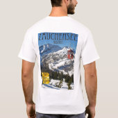 T-shirt Région 18x24 de ski de Zauchensee (Dos)