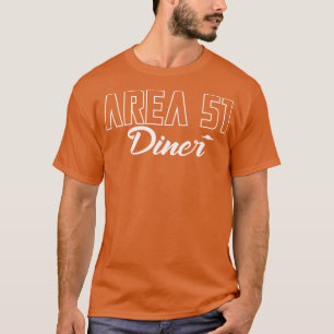 T-shirt Région 51 Diner