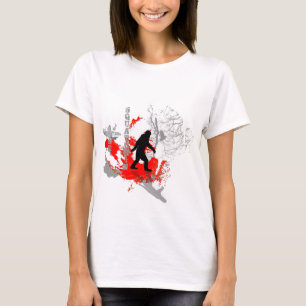 T-shirt Région boisée allée de Squatchin