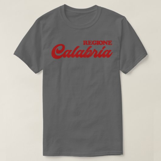T-shirt Région Calabre (Design devant)