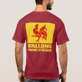 T-shirt Région wallonne (Dos)