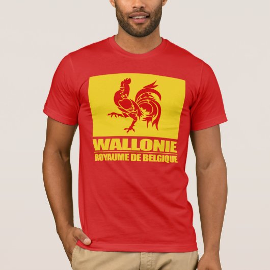 T-shirt Région wallonne (Devant)