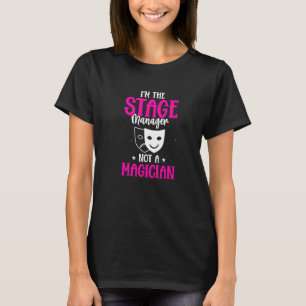 T-shirt Régisseur Pas Magicien Régisseur Régisseur de scèn