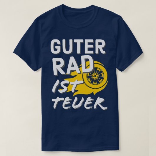 T-shirt Réglage automatique Spa de tuner Felgen Rad Spruch (Design devant)
