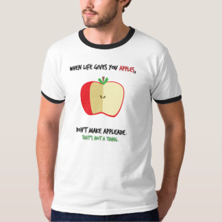 T-shirt Règle 1 : Pommes