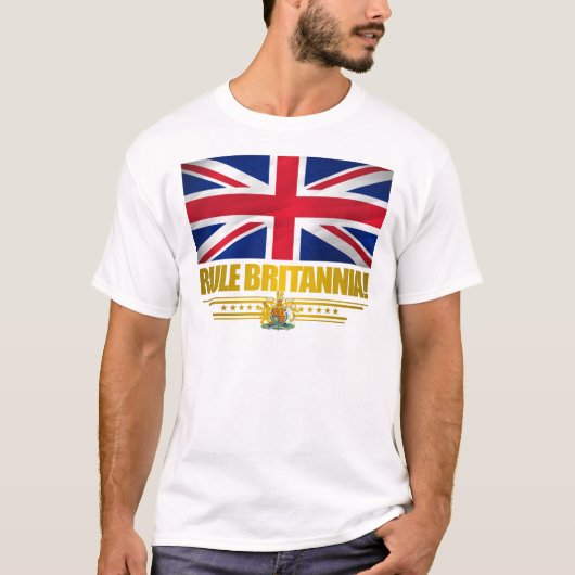 T-shirt Règle Britannia ! Chemises (Devant)