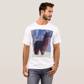 T-shirt règle d'alpaga (Devant entier)
