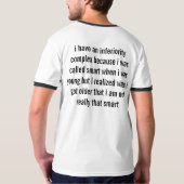 T-shirt règle de ballots (Dos entier)