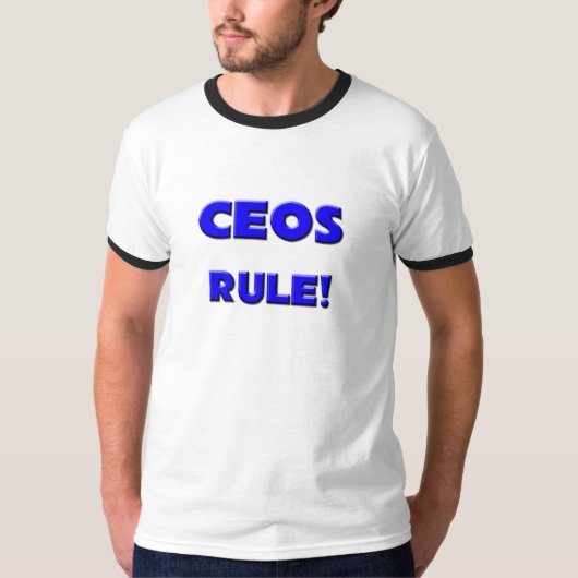 T-shirt Règle de CEOs ! (Devant)