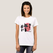 T-shirt Règle de chats ! ! ! ! ! ! ! ! ! (Devant entier)