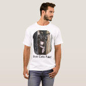 T-shirt Règle de chats noirs ! (Devant entier)