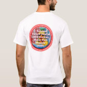 T-shirt Règle de Duckies ! Été 2009 (blanc, imprimé) (Dos)