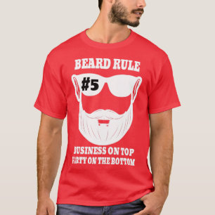 T-shirt Règle De La Barre 5 Affaires À La Partie Supérieur
