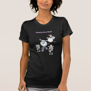 T-shirt Règle de végétariens !