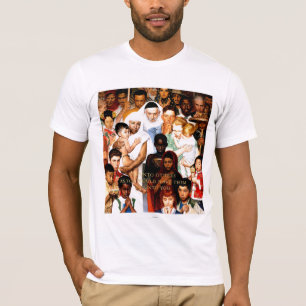 T-shirt Règle d'or (faites à d'autres) par Norman Rockwe