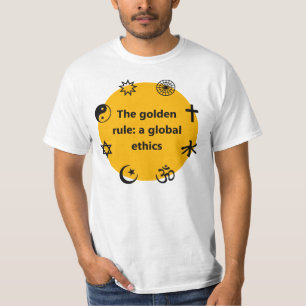 T-shirt Règle d'or globale