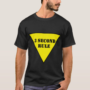 T-shirt règle du signal de ralentissement 3 seconde
