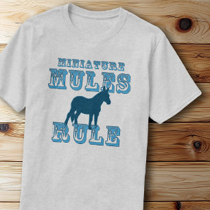 T-shirt Règle miniature de mules