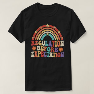 T-shirt Réglementation avant l'attente Neurodiversité