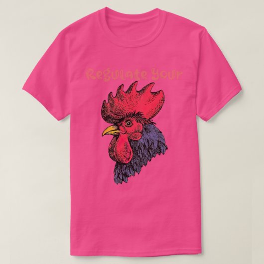 T-shirt Réglementer votre (Design devant)