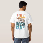 T-shirt Régler le royaume (Dos entier)