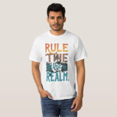 T-shirt Régler le royaume (Devant entier)