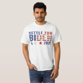 T-SHIRT RÉGLER POUR BIDEN 2020 (Devant entier)