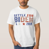 T-SHIRT RÉGLER POUR BIDEN 2020 (Devant)