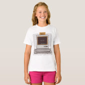 T-shirt Règles Ancienne École Jeu Rétro Informatique Termi (Devant entier)