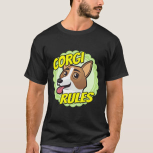 T-shirt Règles Corgi
