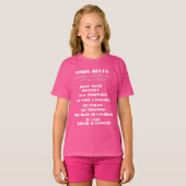 T-SHIRT RÈGLES DADS (Devant entier)